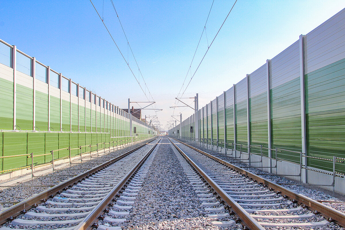 Lärmschutzwand DB Strullendorf
